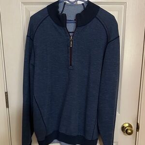 Tommy Bahama Half Zip Reversible Sweater